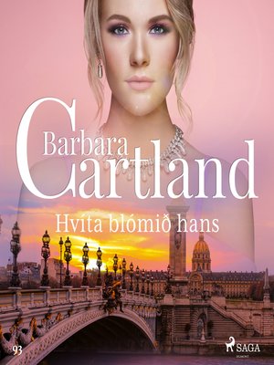 cover image of Hvíta blómið hans (Hin eilífa sería Barböru Cartland 16)